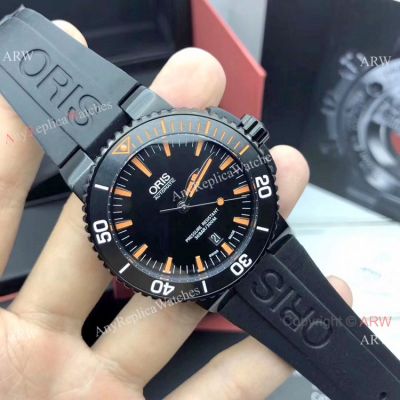 Swiss Superclone Oris Aquis Automatic Watch Black Case Sapphire glass